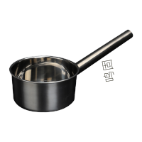 鸣固ZJ6254不锈钢带磁盛汤勺 25CM长柄 直径13.8CM