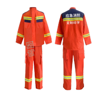 鸣固 20款夏季抢险救援服 速干轻薄 水域比武训练服 TS104877686 XL码