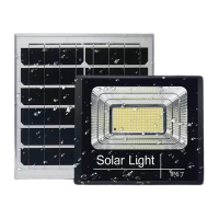 鸣固铝壳太阳能LED投光灯40W套装