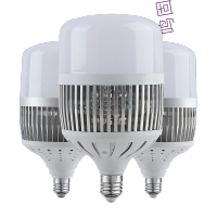 鸣固LED工厂灯E40螺口80W 220V大棚灯6500K白光