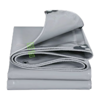 鸣固 防雨布帆布刀刮布 灰色2x1.5米 TS092045483