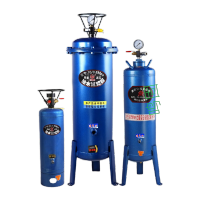 鸣固 立式油水分离净化器 空压机过滤器 03法兰款 TS111389923