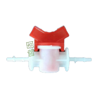 鸣固 塑料快插球阀 等径调节开关 K04-06TS076828140