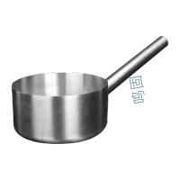 鸣固 TS021131430 不锈钢特厚直边水舀 储水瓢 直径17.8cm柄长25cm