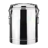 鸣固不锈钢保温桶商用超长大容量汤桶饭桶 201不锈钢 30L摆摊冰粉桶 TS016504782