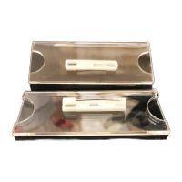 鸣固TS102325787 透明插卡胸牌 别针款 7*2.5cm 10个装