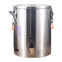 鸣固 不锈钢保温桶 60L单龙头 超长商用大容量 304不锈钢 汤桶奶茶桶 ZB1025TS017158076