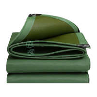 鸣固 TS214619458 5x12米加厚绿色防水帆布