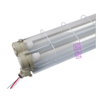 鸣固 隔爆型LED防爆灯 T8 0.6米单管1*8W工程款