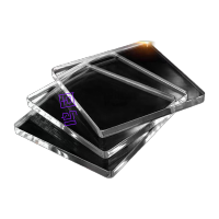 鸣固透明亚克力板倒角27x22.5x5mm R角3mm TS133234979