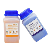 鸣固 工业干燥剂 变色硅胶颗粒 瓶装蓝色+橙色 500g 两瓶装 CD378700TS118731870