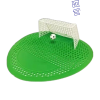 鸣固 男厕所小便斗除臭香片柠檬味足球型 尿斗垫片过滤网 [3个装]TS073895962