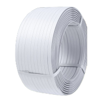 鸣固 PP打包带 白色 手工热熔半自动机用 12mm宽0.8mm厚 约1000m 10kg TS014756252