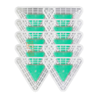 鸣固 小便池除臭三角块10块装 尿斗香片芳香球 CW444140TS120893414