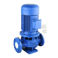 鸣固 IRG40-160I-3kw立式管道离心泵 单级单吸冷热水增压循环水泵380V