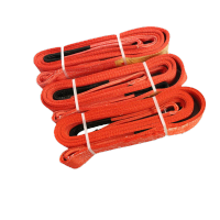 鸣固 扁平起重吊装带双扣环形3吨8米 TS077357364