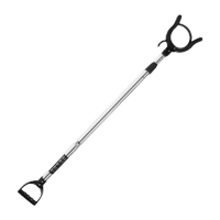 鸣固 TS100883552 不锈钢伸缩防暴脚叉 校园安保腰叉 普通款