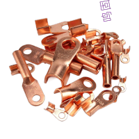 鸣固 纯紫铜OT型线鼻子OT-20A开口鼻冷压端子厚接线裸端子铜鼻子100个KS449802TS054172980