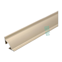 鸣固 铝合金阴角线槽 墙角明装拐角走线槽 香槟色 面宽30mm带背胶 单米价 KS972083TS059186208