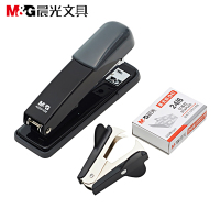 晨光 ABS92720 订书机套装(订书机+订书针+起钉器) 12# 黑色 (单位:套)