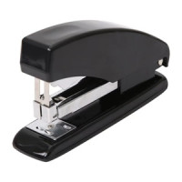 晨光(M&G)文具12#订书机 商务型省力型订书器 办公用品 黑色单个装ABS91640 订书机