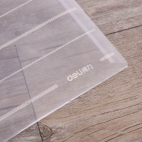 得力8313文件袋(透明)(单位:个)