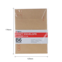 晨光 信封AGWN8532/3号/B6/牛皮纸 20个/包 棕色