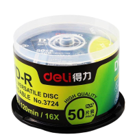 得力(deli) 3724 DVD-R 4.7GB 50片装刻录盘
