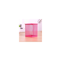 信易安 百圣牛(MI SHU金属笔筒桌面笔架多功能学生文具放笔的收纳盒创意时尚可 黑色(GC/国产/黑色/笔筒/笔袋)