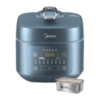美的电压力锅 5L大容量 预约定时 一锅双胆 0涂层内胆 不沾内胆