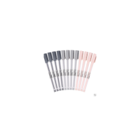 晨光(M&G)文具0.35mm黑色中性笔 全针管签字笔 拔盖中性笔 优品系列水笔 12支/盒AGPA1704(晨光/AG