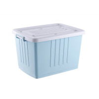 NHzhiw 航球特大号加厚收纳箱大容量超大 北欧蓝65*45*40.5