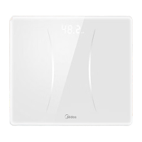 美的体重秤MS-CW4电子秤