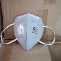 捷行者 汉盾HD9541V KN95折叠式活性炭口罩(耳带式 带呼吸阀 独立装) 25只/盒