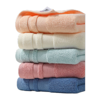洁丽雅新疆棉毛巾 长绒棉A类毛巾 纯棉加厚柔软强吸水洗脸巾 5条装