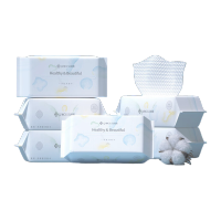 洁丽雅一次性洗脸巾居家便携柔巾洁面巾毛巾擦脸巾珍珠纹款6包 80片/包毛巾/浴巾/浴袍