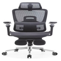 未易办公椅人体工学带脚踏家用可躺久坐舒适升降转椅CELSQW0014