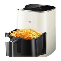 苏泊尔高温蒸汽速嫩烤可视空气炸锅KD60D79