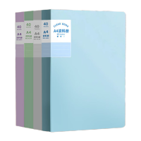 新绿天章4228 莫兰迪40页彩色资料册 A4 70C 4个/箱(箱)