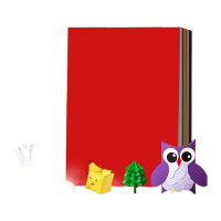 新绿天章P95316 色卡纸 180G 20色混装 A4 100张/包(包)