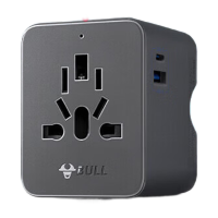 公牛(bull)26新GN-L10U20(盒)棉糖粉1A1C20W推按式