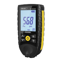 得力DL333302涂层测厚仪0~1700μm干电池(黄)(台)