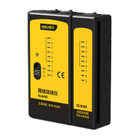 得力DL8401网络测线仪(红)(台)其他测量仪表