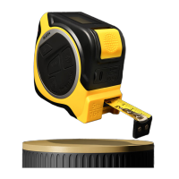 得力(deli)激光测距钢卷尺5+50m(黄)(把)