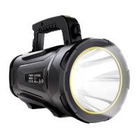 得力DL551300B手提灯300流明4500mAh(黑)(个)