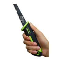 得力DL-YL2302锋利型墙板锯165mm(绿)(个)