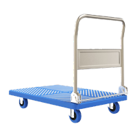 得力DL6111平板车150kg(蓝)(台)