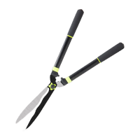 得力 DL580432 26寸65Mn波浪纹绿把整篱剪