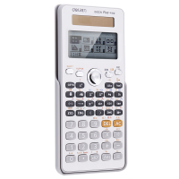得力D82CN白色科学计算器