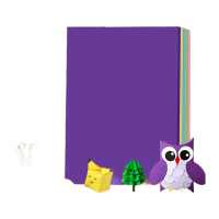 新绿天章P5209色卡纸 A4 160g五色 100张/包